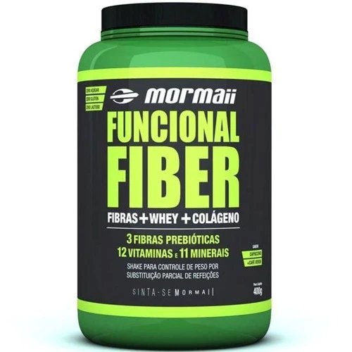 MORMAII FUNCIONAL FIBER 400G CAPPUCCINO