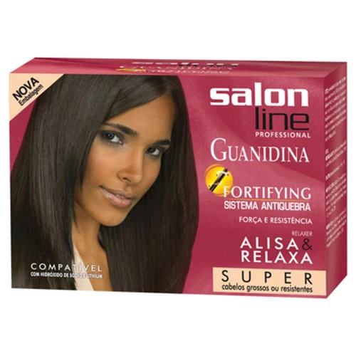 SALON LINE GUANIDINA KIT MINI RELAX FORTIFYING SUP
