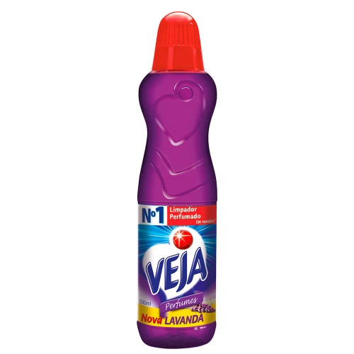 LIMPADOR PERFUMADO VEJA LAVANDA BEM ESTAR 500ML