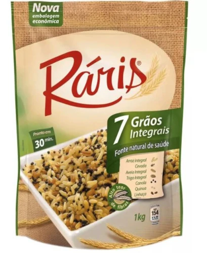 ARROZ INTEGRAL RARIS 7 GRÃOS 1KG