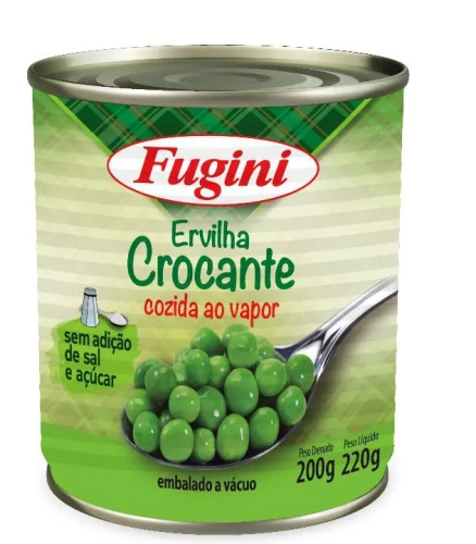 ERVILHA FUGINI 160G VAPOR LATA