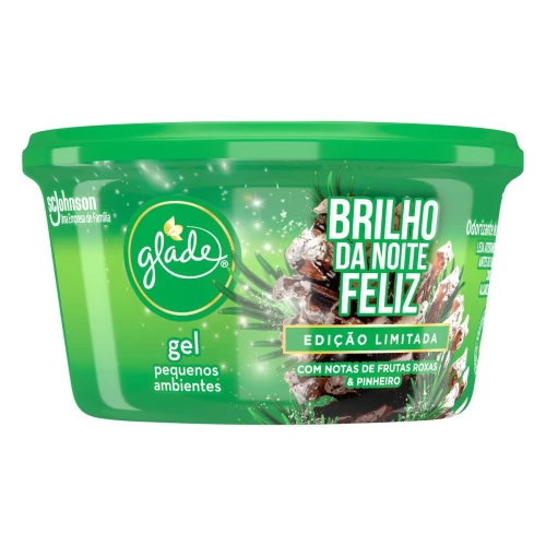 DESODORIZADOR GLADE GEL PEQUENOS AMBIENTES NOITE FELIZ ED. LTDA 70G