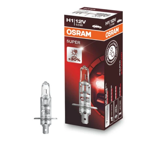 LÂMPADA H1 12V 55W OSRAM UNIDADE