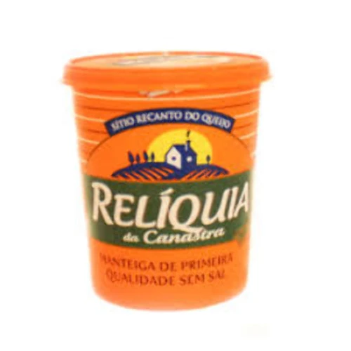 MANTEIGA RELIQUIA 500G SEM SAL