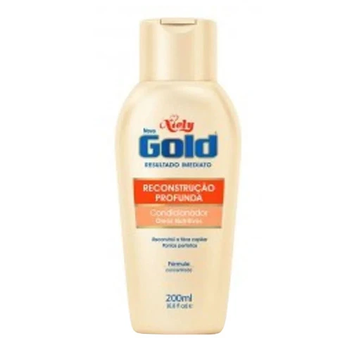 CONDICIONADOR NIELY GOLD RECONSTRUÇÃO PROFUNDA 200ML