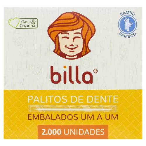 PALITO DE DENTE BILLA 2 000 UNIDADES