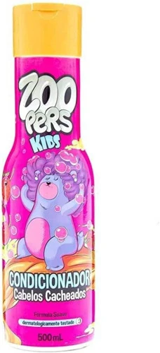 CONDICIONADOR CABELOS CACHEADOS ZOOPERS ROSA CABELOS CACHEADOS