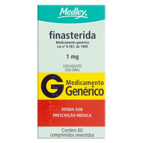 FINASTERIDA 1MG MEDLEY CAIXA 60 COMPRIMIDOS REVESTIDOS