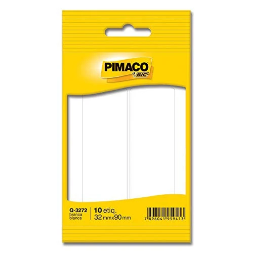 ETIQUETA BIC BRANCA Q 3272 10UN