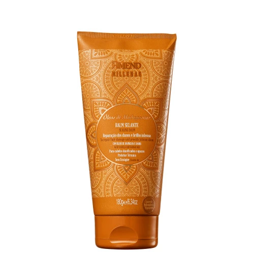FINALIZADOR LEAVEIN AMEND BALM MILLENAR ÓLEO DE MADAGASCAR 180G