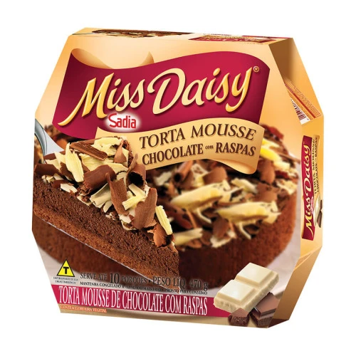 TORTA SADIA MISS DAISY CHOCOLATE VANILA