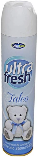 ODORIZADOR DE AMBIENTES ULTRA FRESH TALCO DOM LINE 360ML