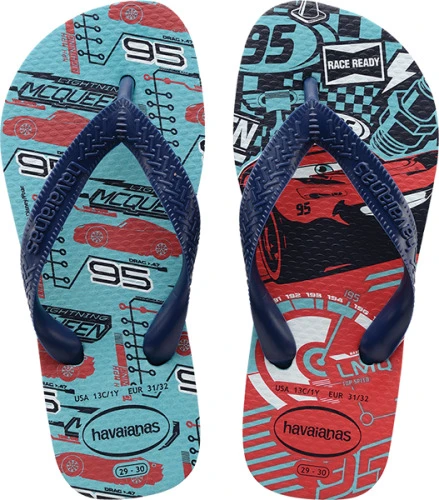 SANDALIAS KIDS CARS AZUL 29 30 88G HAVAIANAS