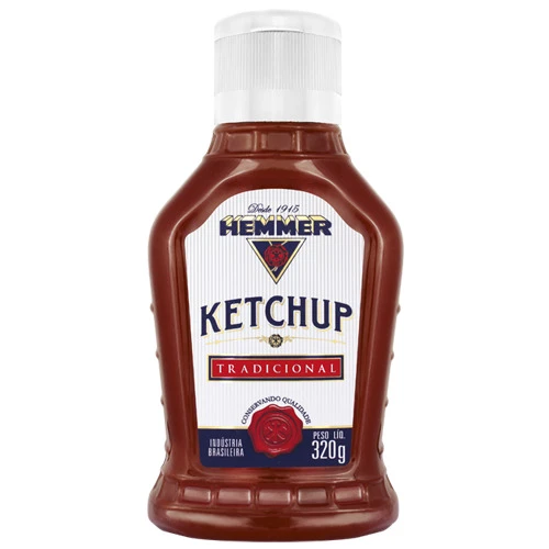 KETCHUP TRADICIONAL HEMMER SQUEEZE 320G
