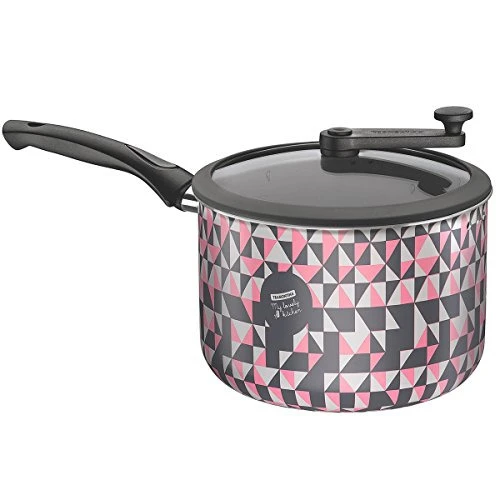 PIPOQUEIRA TRAMONTINA MY LOVELY KITCHEN CINZA BRANCO ROSA 22 CM