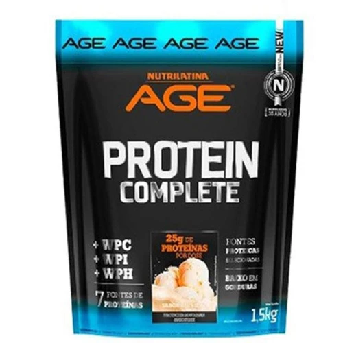 PROTEIN COMPLETE BAUNILHA 1500G AGE NUTRILATINA