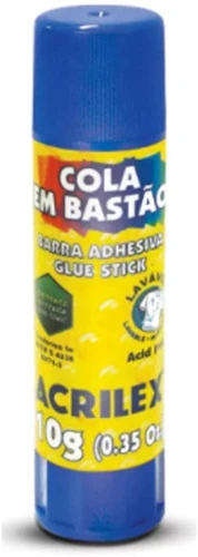 COLA EM BASTÃO ACRILEX 10 GRAMAS