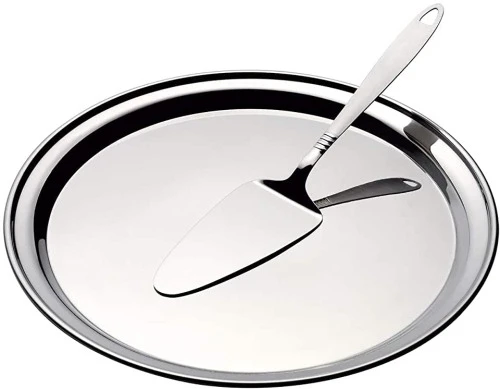 CONJUNTO PARA BOLO 2 PEÇAS EURO INOX