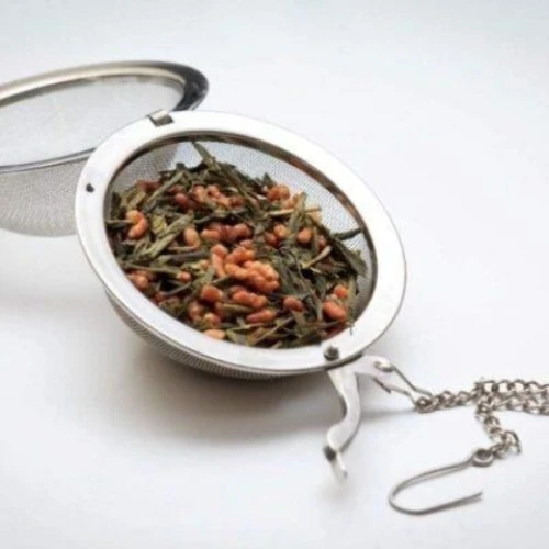 INFUSOR CHÁ FILTRO AÇO INOX COADOR PENEIRA