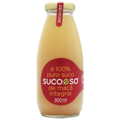 SUCO 100 MAÇÃ 300ML SUCO E SO