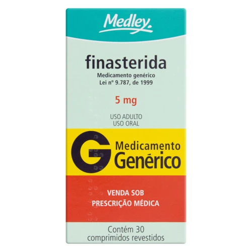 FINASTERIDA 5MG MEDLEY CAIXA 30 COMPRIMIDOS REVESTIDOS