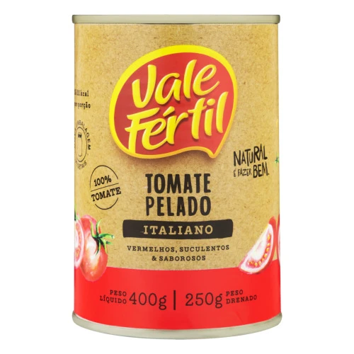 TOMATE PELADO VALE FÉRTIL LATA 250G