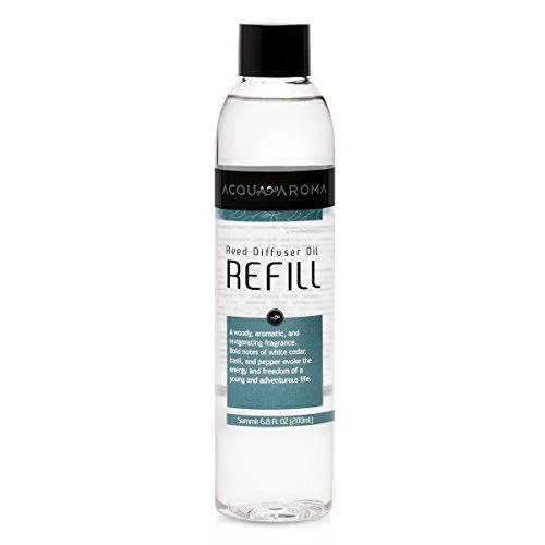 ACQUA AROMA EVERYDAY COLLECTION SUMMIT REED DIFFUSER OIL REFILL 6 8 FL OZ 200ML