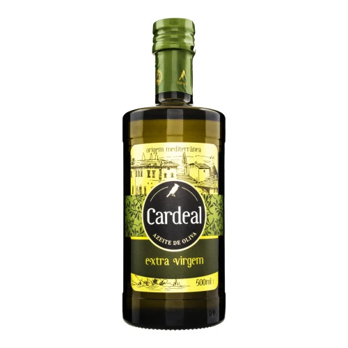 AZEITE DE OLIVA EXTRA VIRGEM ESPANHOL CARDEAL VIDRO 500ML