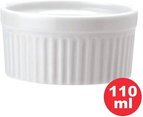 SCHMIDT SCH02089008014 FORMA CANELADA ALTA (RAMEQUIN) 110 ML CALORAMA PORCELANA