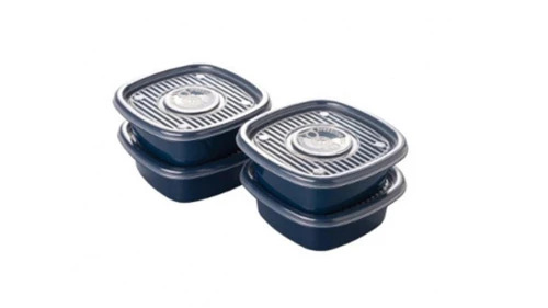 CONJUNTO 4 POTES POP QUADRADO 5943 PLASÚTIL