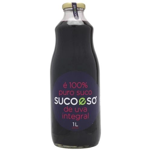 SUCO DE UVA 100 INTEGRAL 1 LT