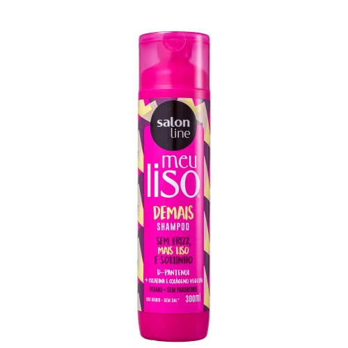 SHAMPOO SALON LINE 300ML MEU LISO DEMAIS