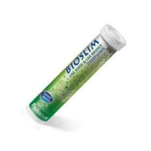 BIOSLIM CHÁ VERDE BRANCO EFERVESCENTE COM 20 TAB