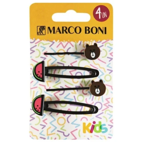 KIT C/ 2 GRAMPOS DE CABELO E 2 TIC TAC LINHA KIDS MARCO BONI