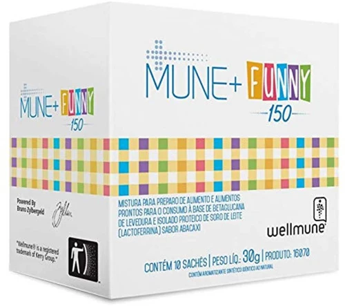 MUNE  FUNNY 150 PARA IMUNIDADE INFANTIL CHÁ MAIS