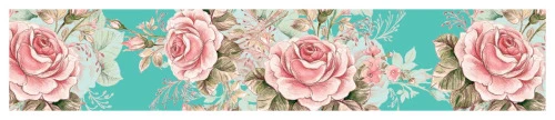 FAIXA DIGITAL MOD907 FLORAL 7107
