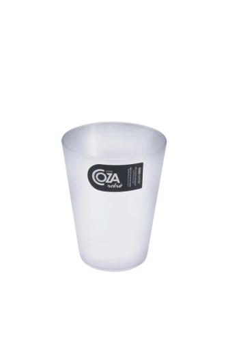 COPO CÔNICO CASUAL 7 3 X 7 3 X 8 9 CM 200 ML CRISTAL COZA
