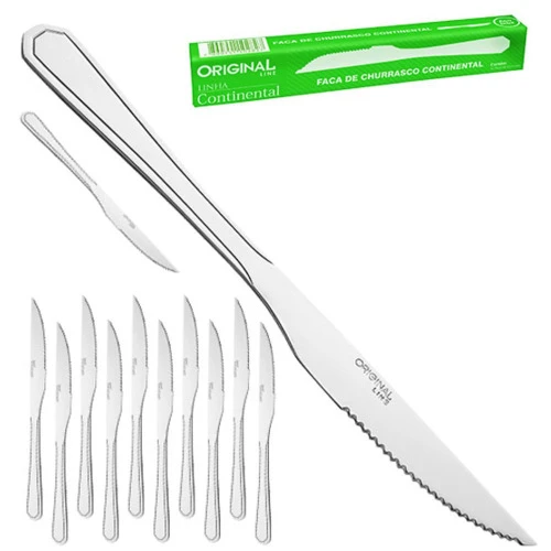 FACA CONTINENTAL INOX CHURRASCO
