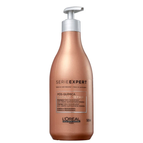 SHAMPOO LOREAL PROF SERIE EXPERT ABSOLUT REPAIR POS QUIMICA 500ML