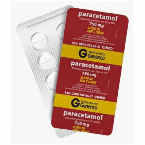 PARACETAMOL 750 MG 200 COMPRIMIDOS CIMED GENÉRICO