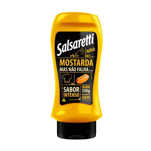 MOSTARDA SALSARETTI 350G TOP DOW