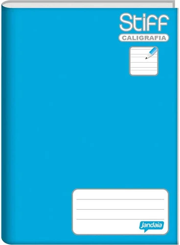 CADERNO CALIGRAFIA JANDAIA 54945 MULTICOR PACOTE COM 5 UNIDADES