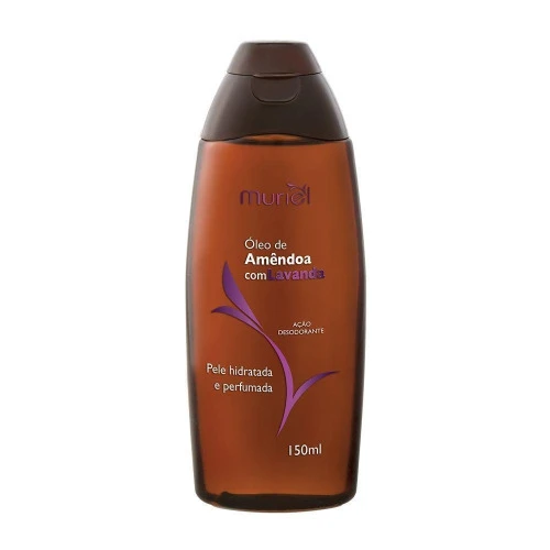ÓLEO CORPORAL AMÊNDOAS COM LAVANDA MURIEL
