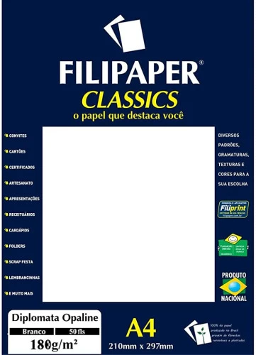 PAPEL FILIPERSON BRANCO