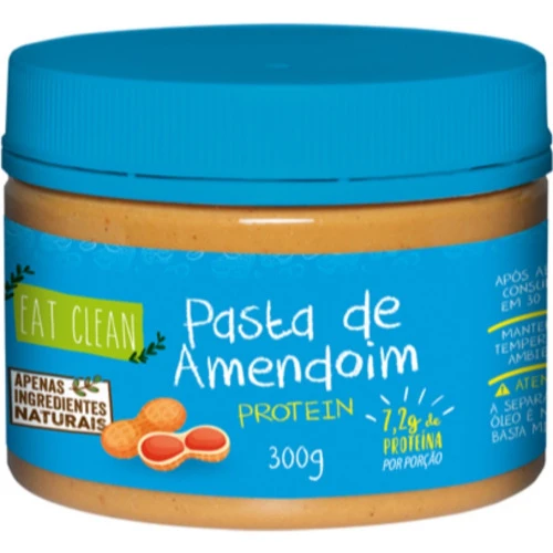 PASTA DE AMENDOIM PROTEIN EAT CLEAN 300G