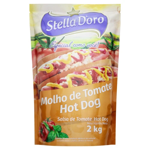 MOLHO DE TOMATE HOT DOG STELLA DORO SACHÊ 2KG