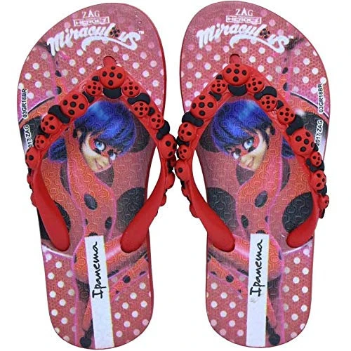 SANDALIA IPANEMA LADYBUG INF VERMELHO