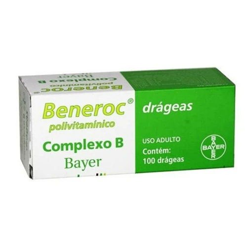 BENEROC COMPLEXO B COM 100 DRÁGEAS