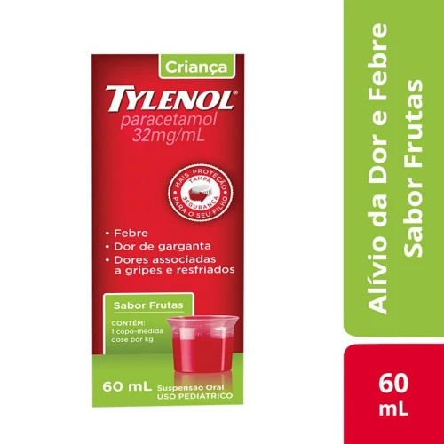 TYLENOL CRIANÇA 60ML 32MG