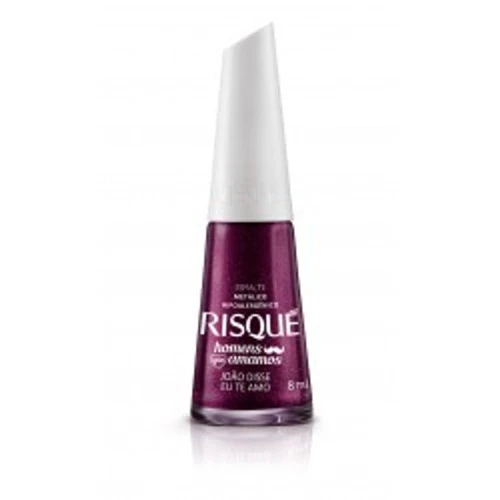 ESMALTE RISQUÉ METAL JOÃO DISSE QUE EU TE AMO 8ML